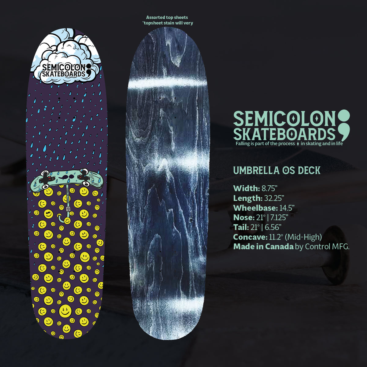 Umbrella Old School Deck